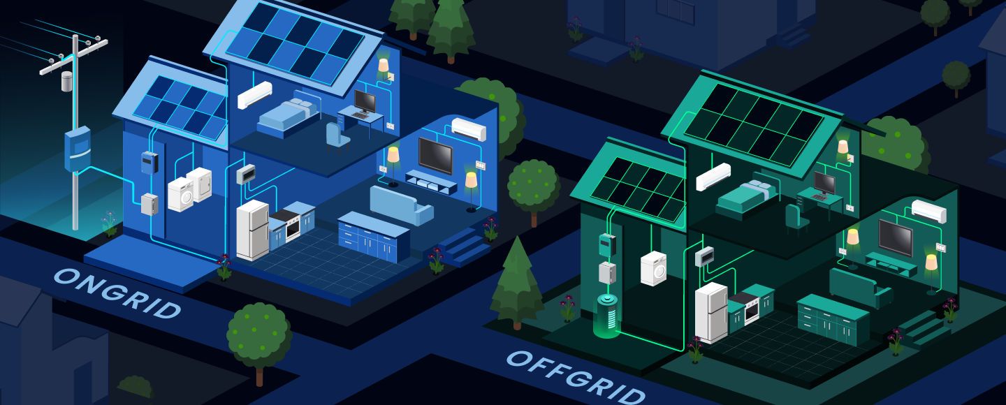 On-grid and Off-grid Solar Power